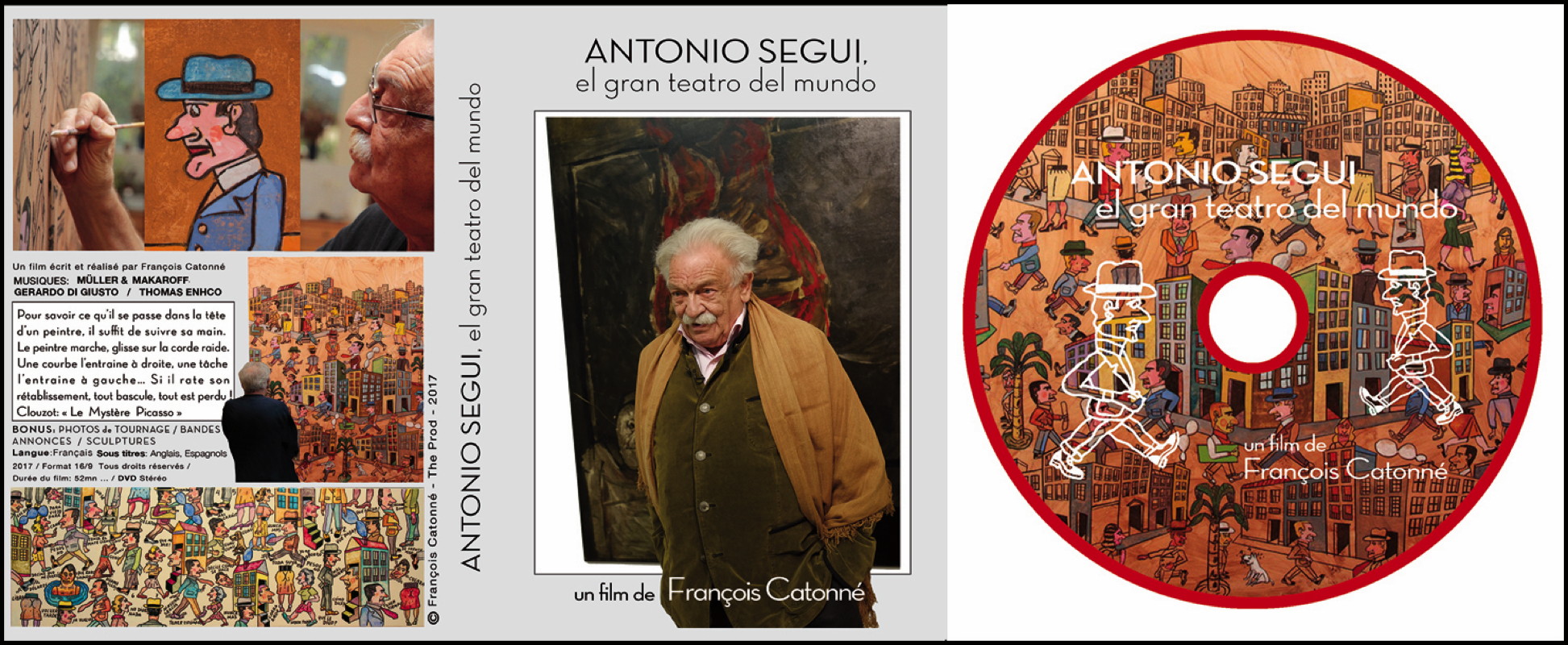 Dvd du film Antonio Segui